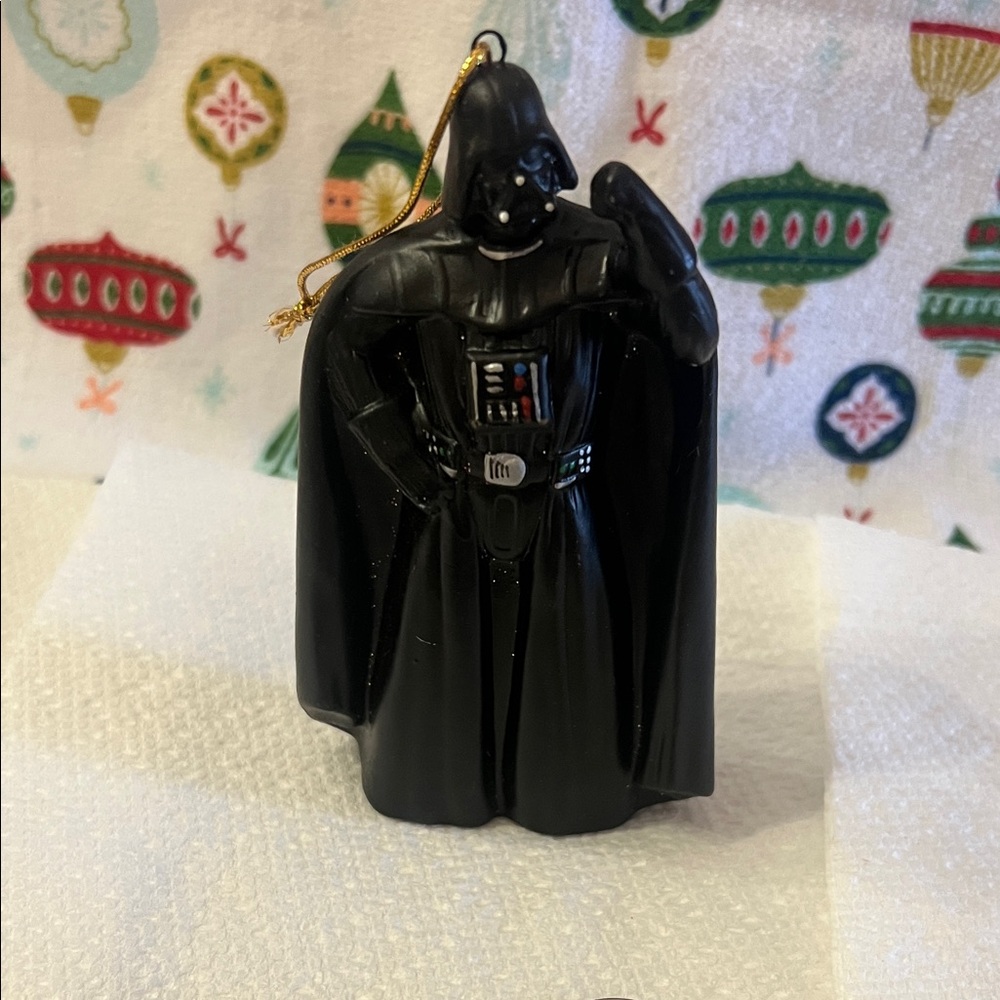 Darth Vader Ornament with Gold String